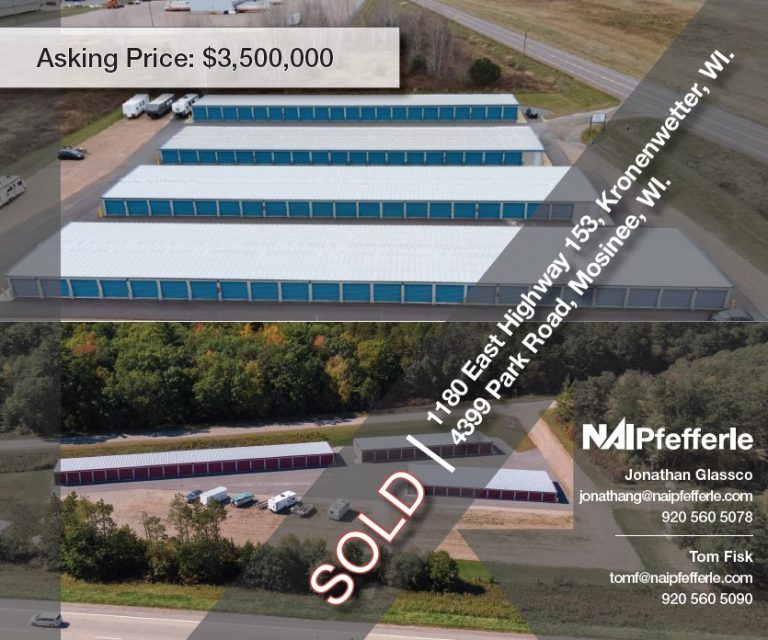 Just Sold 1180 East Highway 153, Kronenwetter, WI and 4399 Park Road, Mosinee, WI