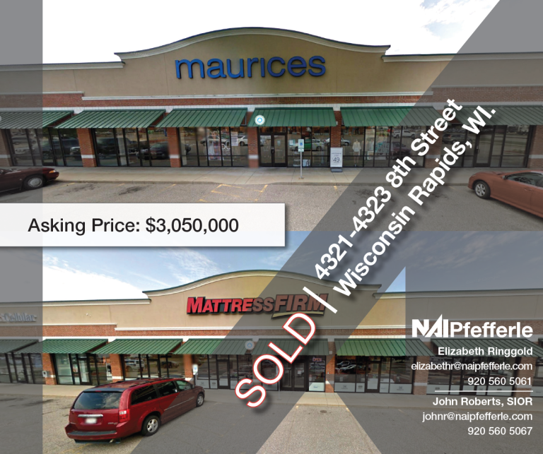 Just Sold 4321-4323 8th Street, Wisconsin Rapids, WI