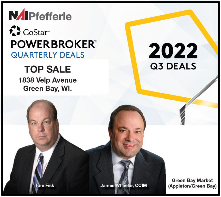 CoStar PowerBroker Q3 2022 Top Sale 1838 Velp Avenue, Green Bay, WI
