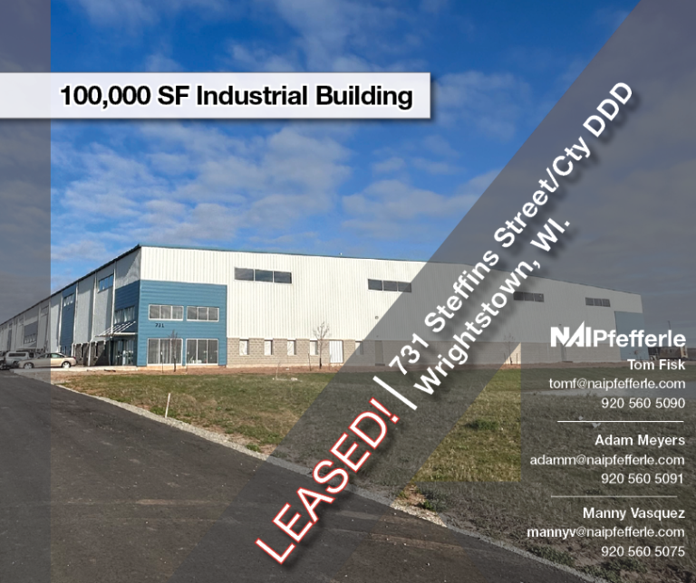 Just Leased 731 Steffins Street/County DDD, Wrightstown, WI