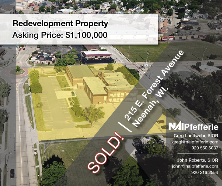 Just Sold 215 E. Forest Avenue, Neenah, WI