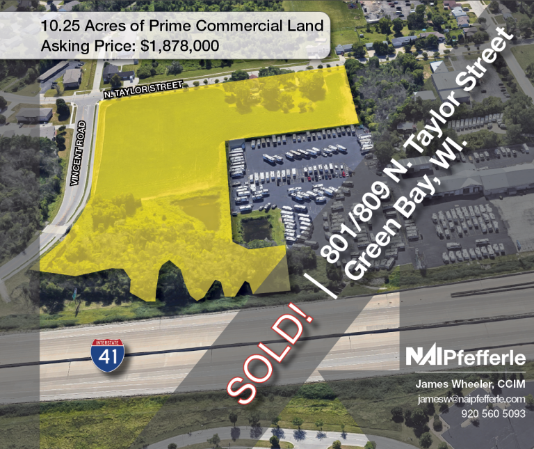 Just Sold 801 and 809 N. Taylor Street, Green Bay, WI