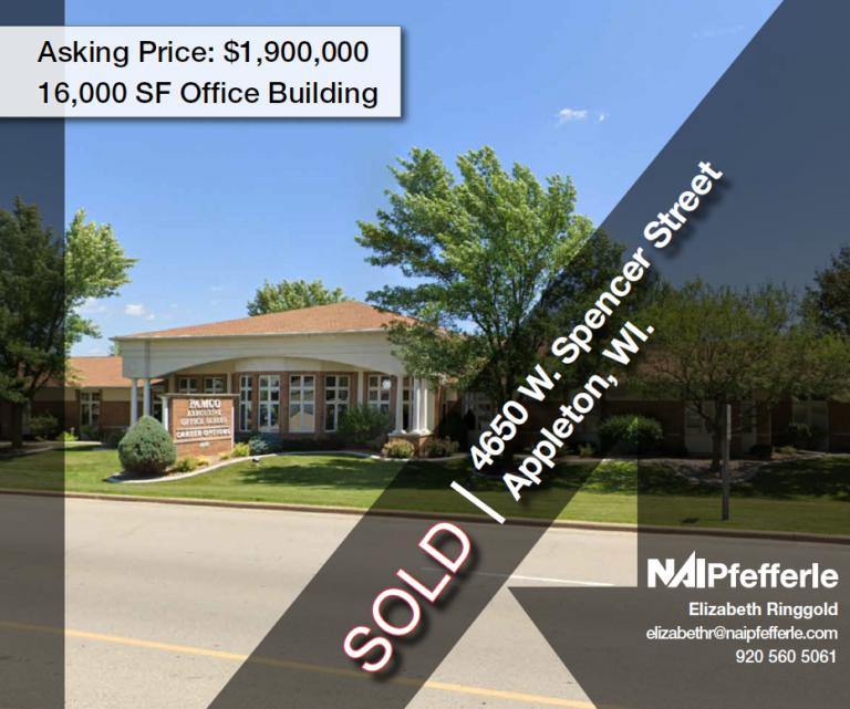 Just Sold 4650 W. Spencer Street, Appleton, WI