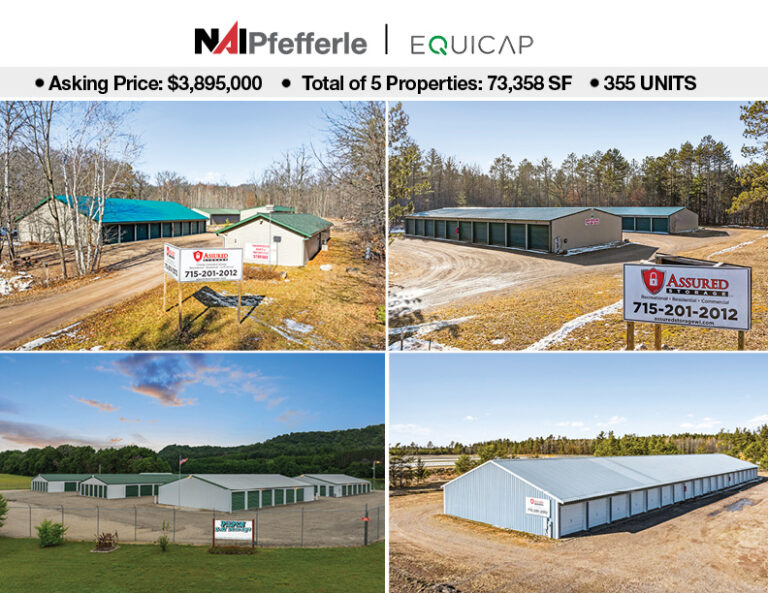 Just Sold Five Self-Storage Facilities in Wisconsin and Michigan