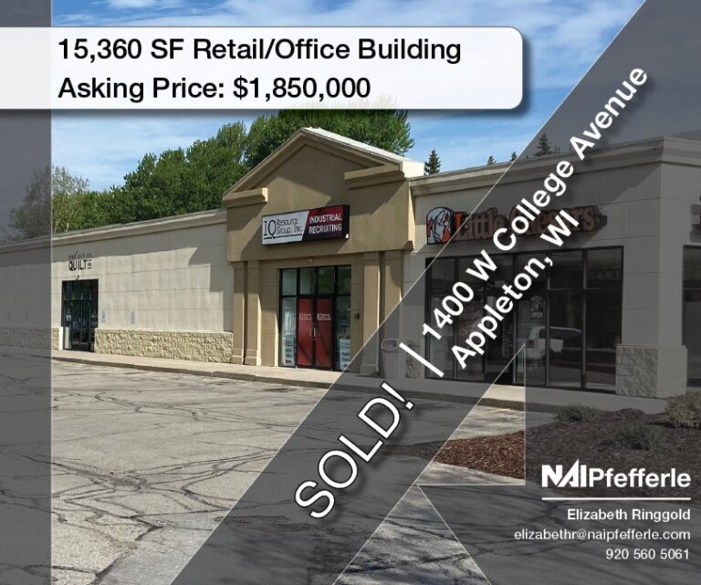 Just Sold 1400 W College Avenue, Appleton, WI