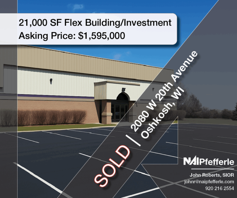 Just Sold 2080 W 20th Avenue, Oshkosh, WI