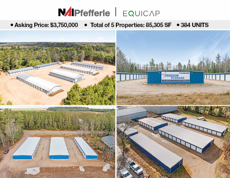 Just sold self storage portfolio of properties