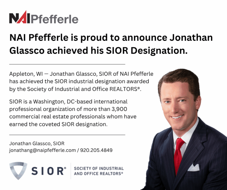 Jonathan Glassco Receives SIOR Designation