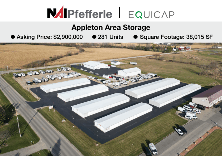 Just Sold Appleton area storage
