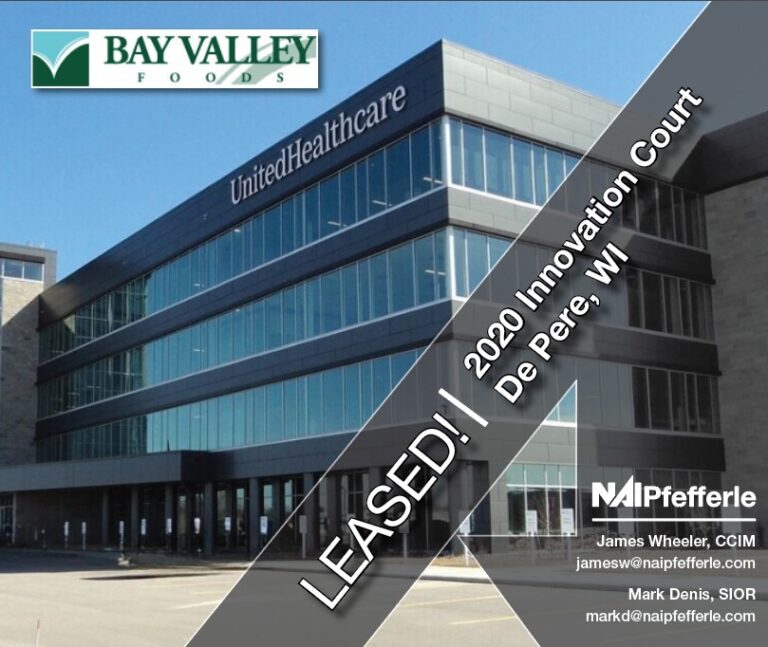 Just Leased office building in De Pere