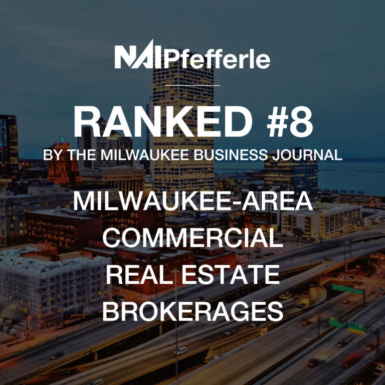 NAI Pfefferle Ranked in Milwaukee-area Commercial Real Estate Brokerages